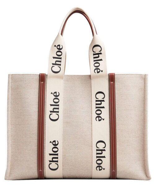 Chloe Large Woody Tote Bag
